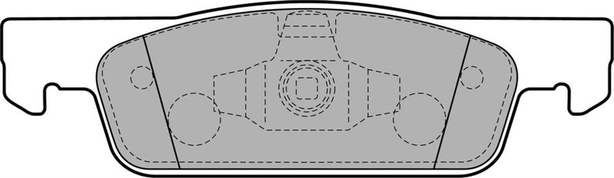 Renault Clio 4 (2012>) Dacia Logan 2 (2012>) Ön Fren Balata 410602581R-410605612R-41060595