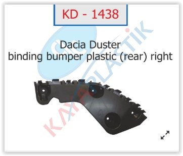 Dacia Duster 4X2 Sağ Arka Tampon Sportu KAYA