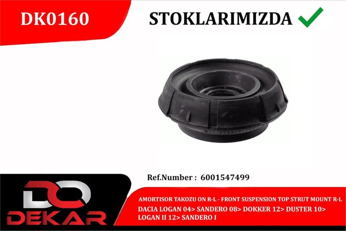Dacia Logan Sandero Amortisör Takozu Ön Sağ-Sol 6001547499-8200275528