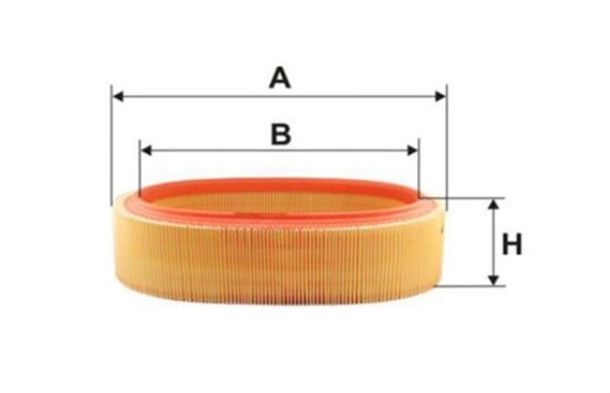 Dacia Logan Sandero Renault Clio Symbol Hava Filtresi Grat