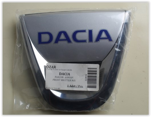 Dacia Panjur Arması Mavi OZAR