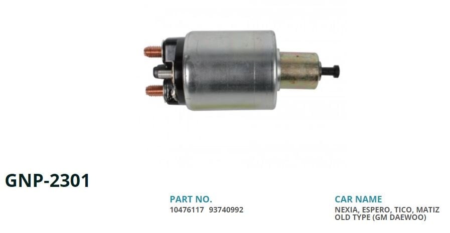 Daewoo Marş Otomatiği 12V Cıvatalı GENON