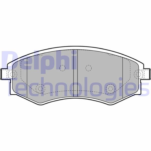 Daewoo Rexton Ssangyong Rexton Ön Fren Balatası DELPHI