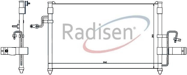 Daewoo Nubira Klima Radyatörü 1997- RADISEN