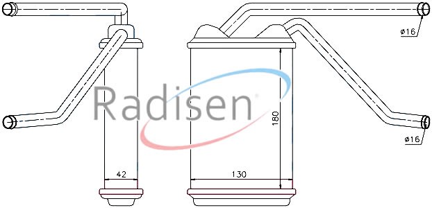 Daewoo Espero Radyatör 1.5-2.0 MT RADISEN