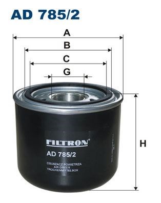 Bova Magiq Daf 45 LF-75 CF-85 CF-CF65-CF75-CF85-XF95 Ginaf X-Series Hava... FILTRON