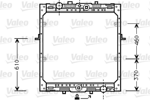 DAF ALD Radyatör VALEO