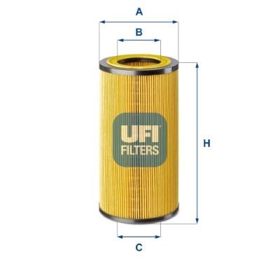 Yağ Filtresi Kartuşu UFI