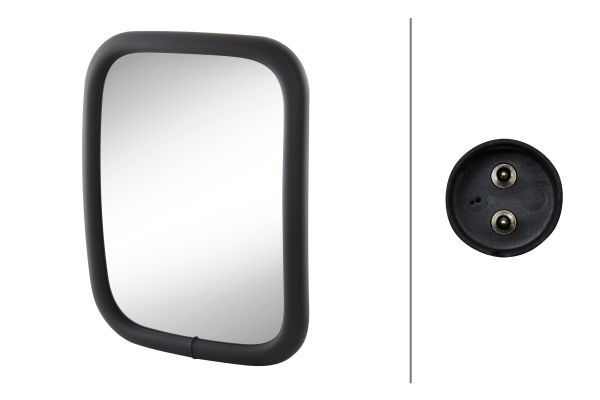 Daf/Ford/Goldhofer/Mafi/Man/Massey Ferguson/Volvo Geniş Açı Aynası Plastik... HELLA