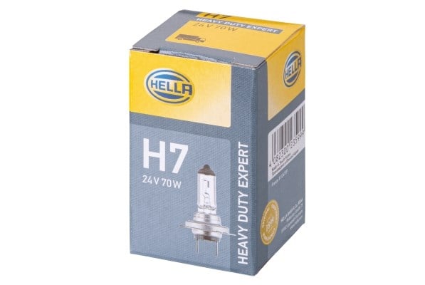 Uzun Huzme Far Heavy Duty Expert Longer Lifetime 24V Halojen 1'li HELLA