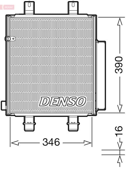 Daihatsu Cuore VII Klima Radyatörü DENSO