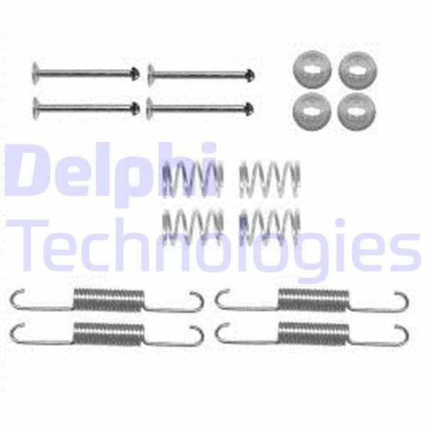 Daihatsu YPAC Arka Fren Pabuç Montaj Takımı DELPHI