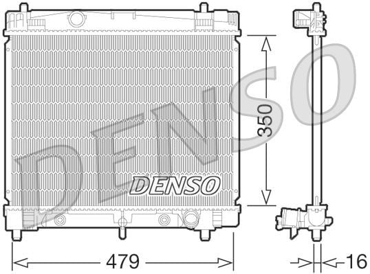 Daihatsu Charade VI Motor Su Radyatörü DENSO