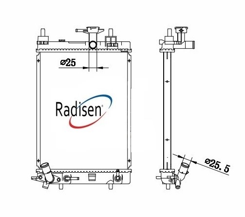 Daihatsu Mira L275S L285S Radyatör RADISEN