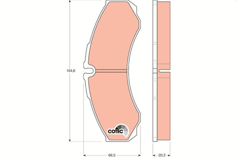 Iveco Daily Ön Arka Fren Balatası TRW