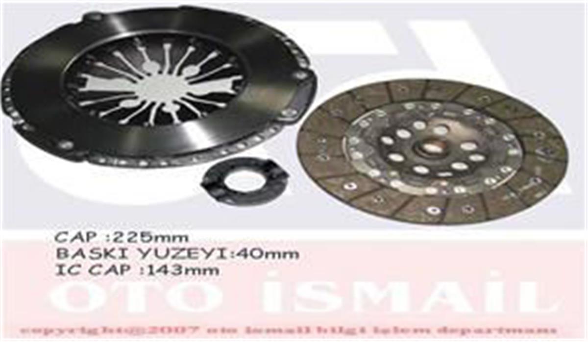 Debriyaj Seti Bora-Golfıv-Polo-Octavıa-Ibıza Iı-Leon-A3-Tt 1.8T-1.9Tdı00 Ahf.Asv