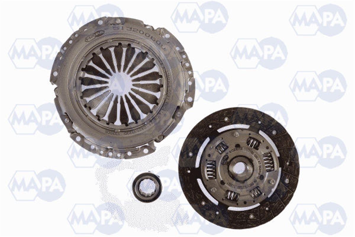 Debriyaj Seti Golf 5-Plus-Polo 1.4 Fsı-1.4 16V-Fabıa-Octavıa 1.4-1.4 16V Valeo 8