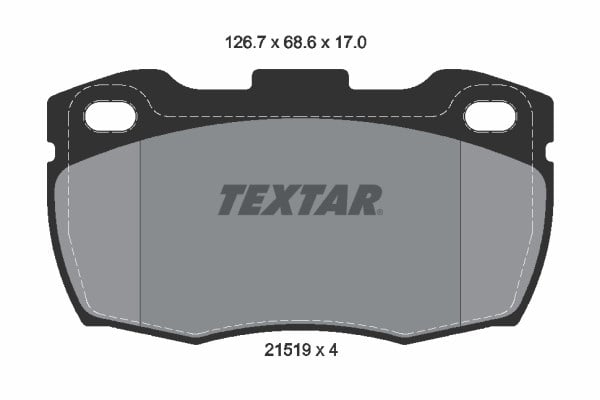 Land Rover Defender 90 111 Ön Fren Balatası TEXTAR