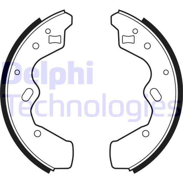 Mazda Demio Arka Fren Pabucu DELPHI