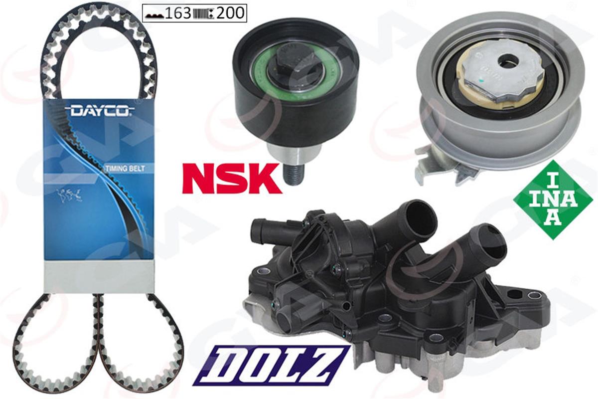 Devirdaimli Eksantrik Gergi Kiti Polo-Golf7-Passat-A3-Leon 1.2 Tsı-1.4 Tsı 13 5