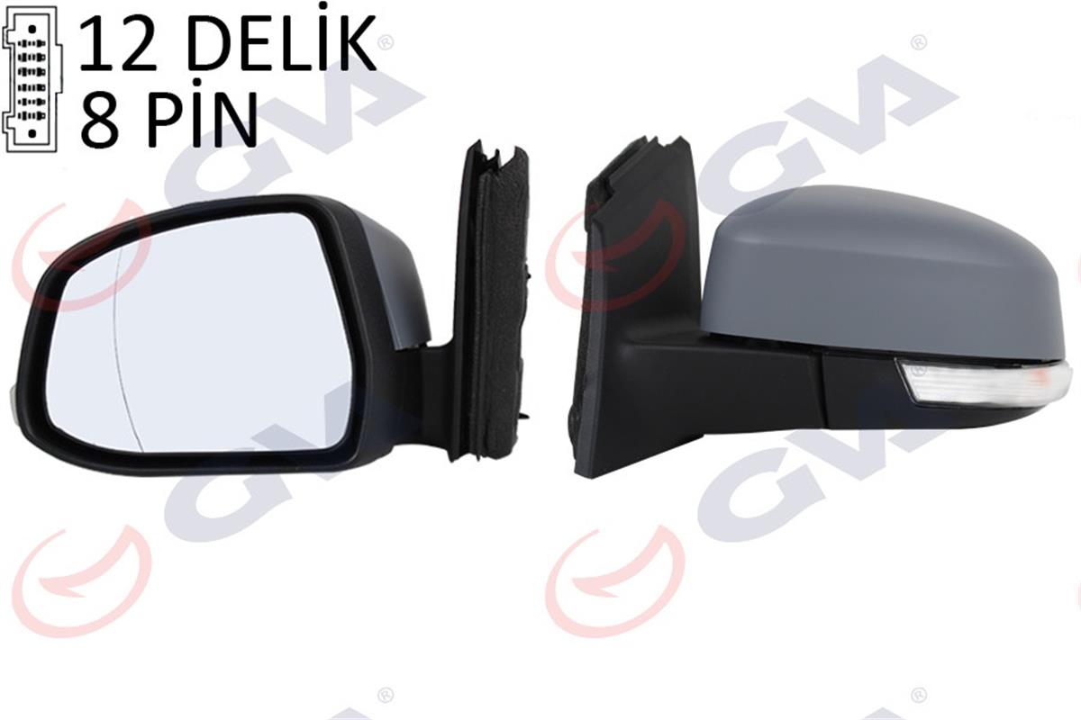 Dış Dikiz Aynası Elekt Sol Focus 11- Oto Kat Sinyalli Sensör Astrlı Asph Aydınla
