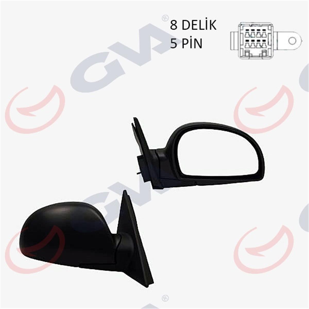 Dış Dikiz Aynası Elektrikli Isıtmalı Sağ Accent 03-05 Vm-449Ehr