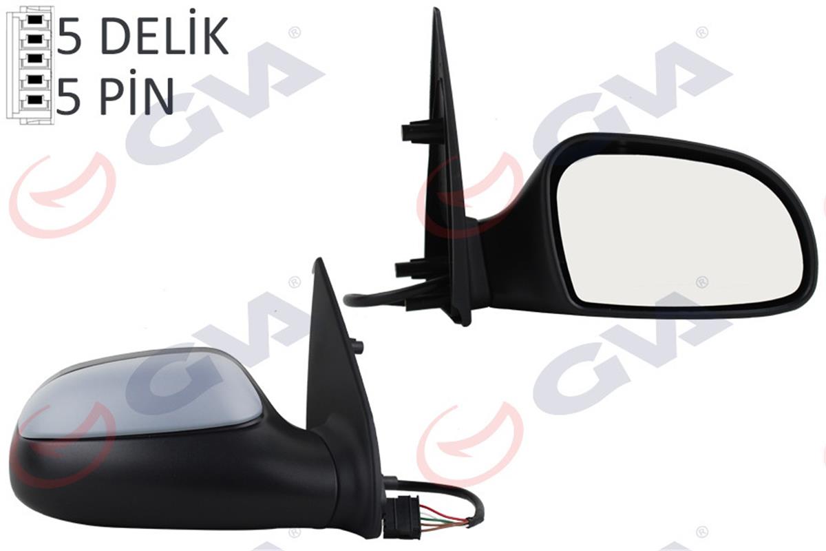 Dış Dikiz Aynası Elektrikli Isıtmalı Sağ Saxo 96 Astarlı Vm-144Ehpr