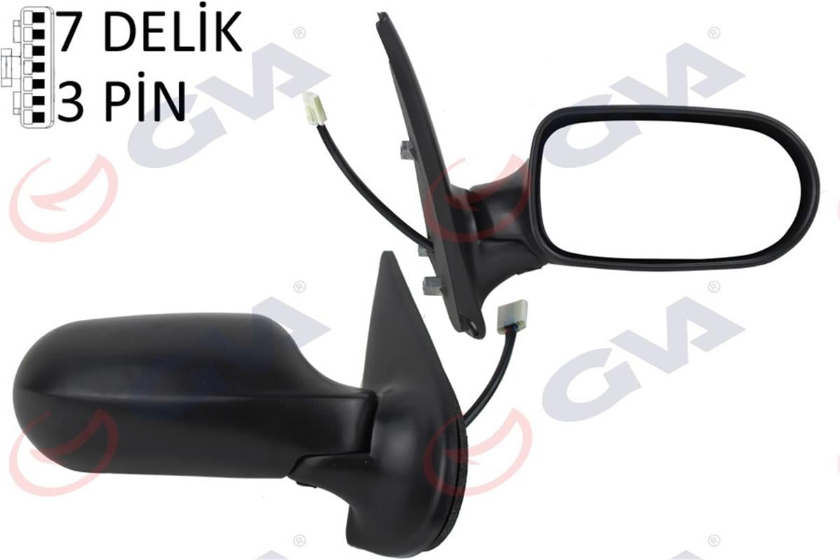 Dış Dikiz Aynası Elektrikli Sağ Albea 05 Palio Weekend 02 Vm-6155Er