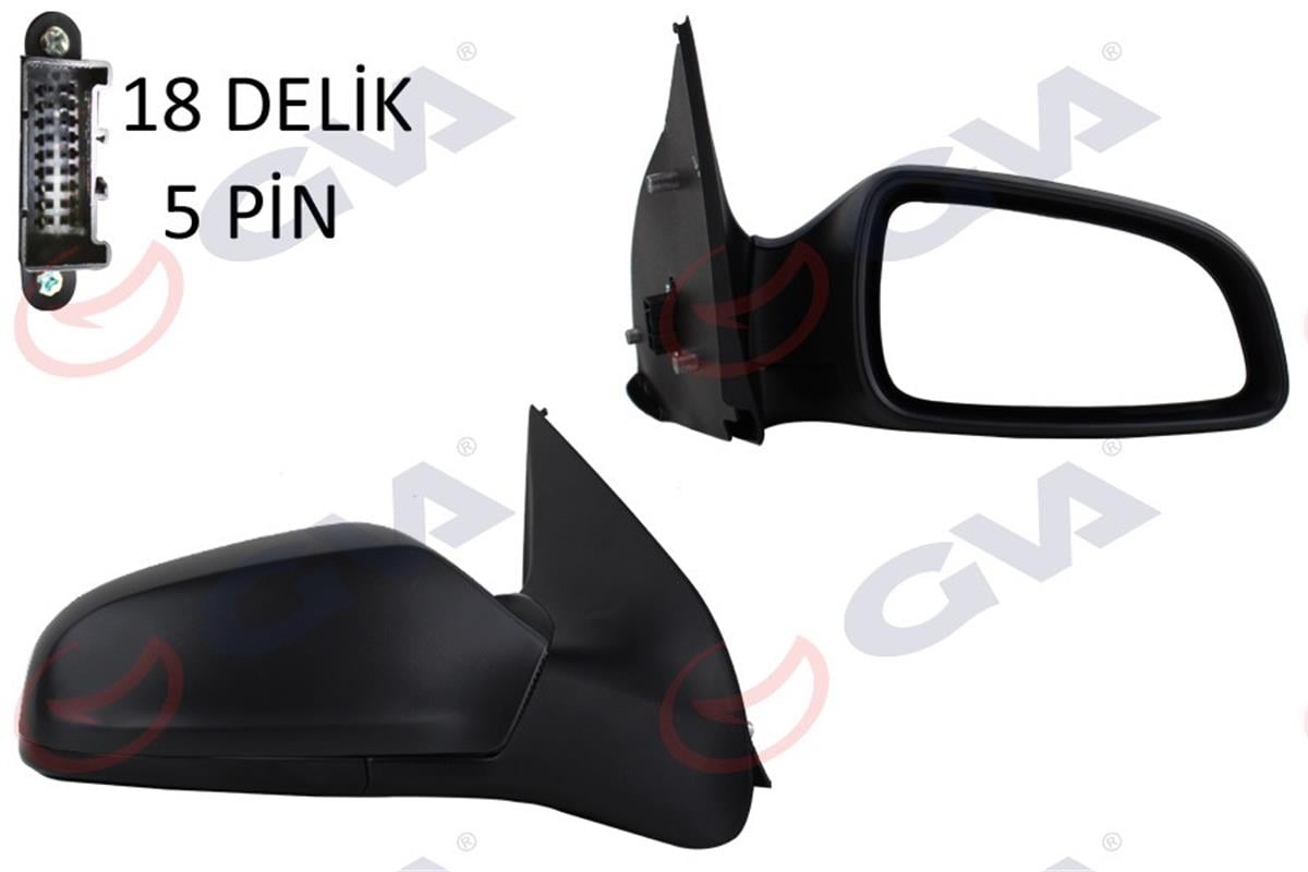 Dış Dikiz Aynası Elektrikli Sağ Astra H 04 Vm-968Ehr