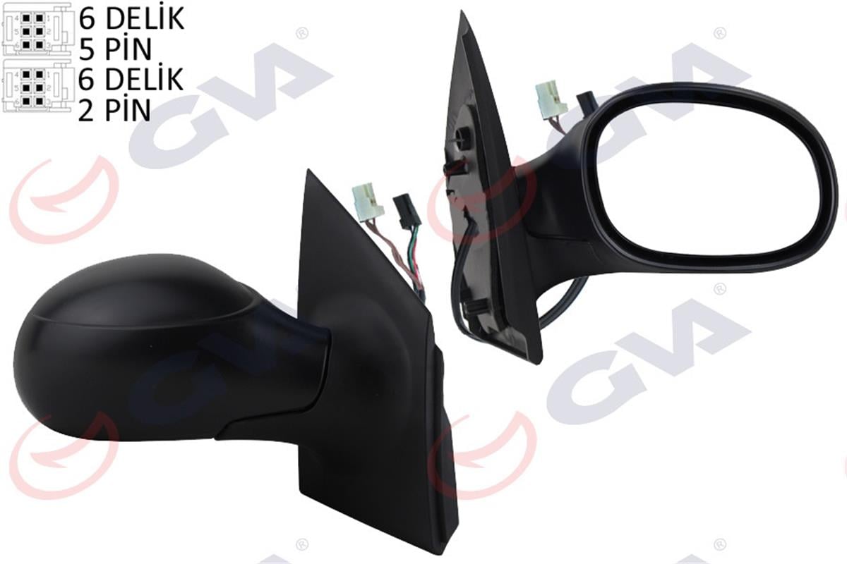 Dış Dikiz Aynası Elektrikli Sağ C2 03 Sensörlü Vm-502Ehsr