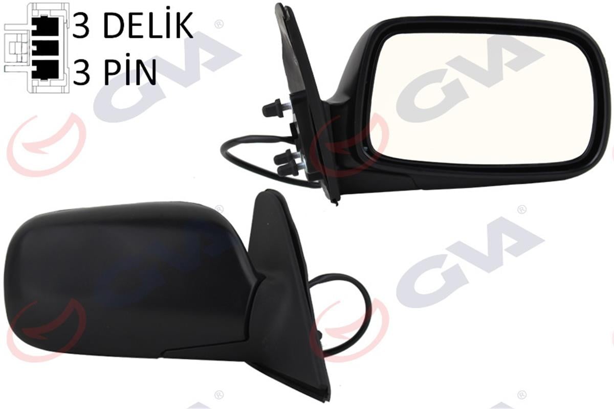 Dış Dikiz Aynası Elektrikli Sağ Corolla 97-01 Vm-278Er
