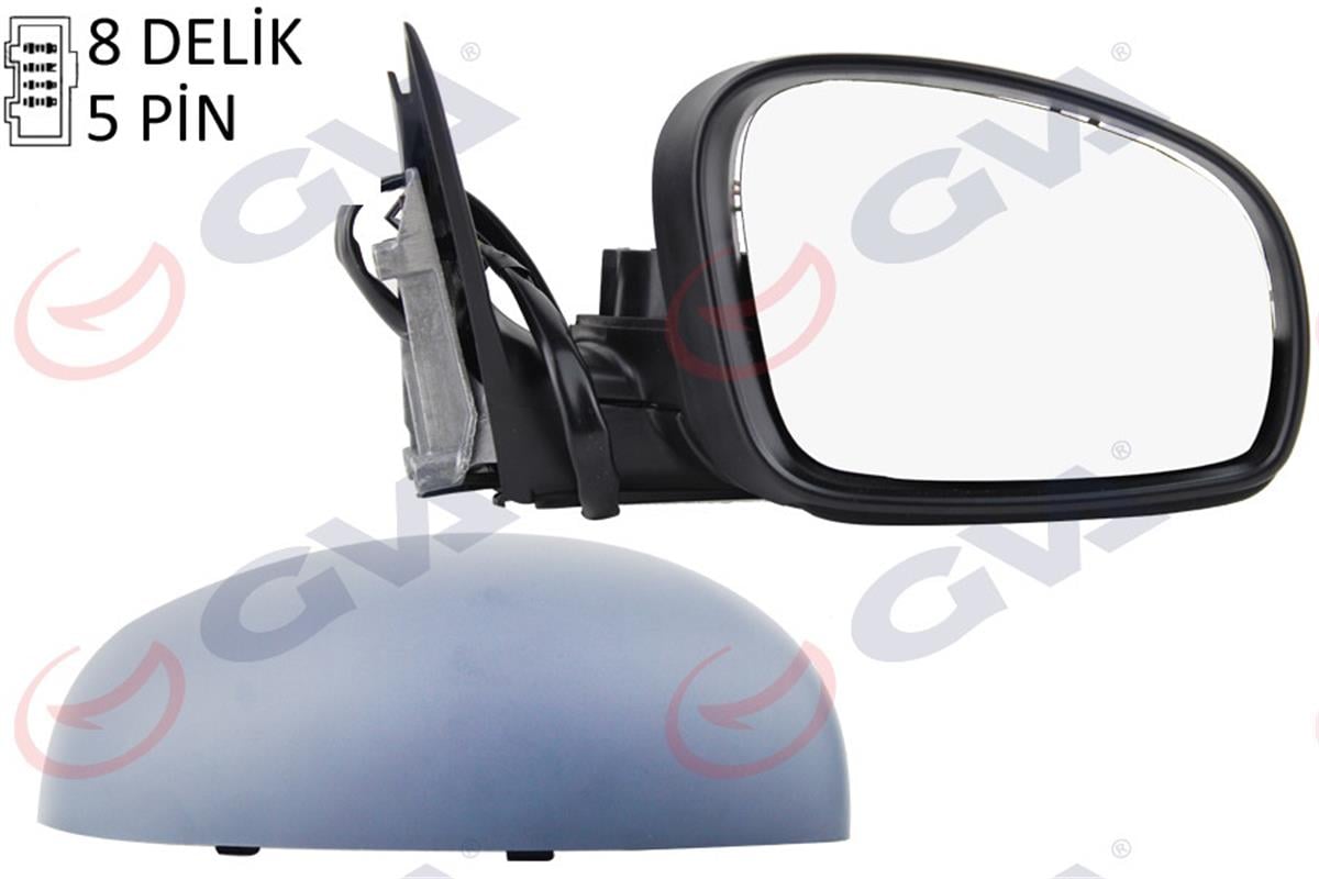 Dış Dikiz Aynası Elektrikli Sağ Fabıa 07 Astarlı Vm-607Ehpr