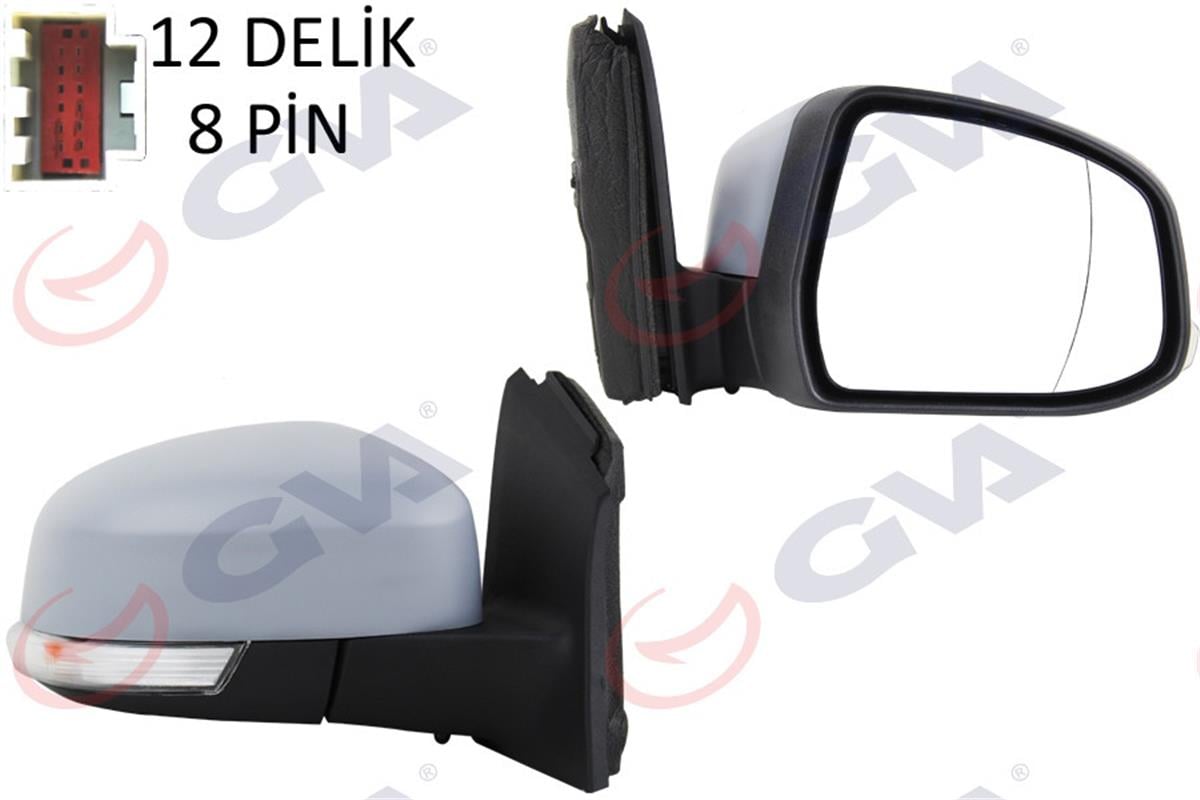 Dış Dikiz Aynası Elektrikli Sağ Focus 12 Isıtmalı Astarlı Asperik Sinyalli Sensö