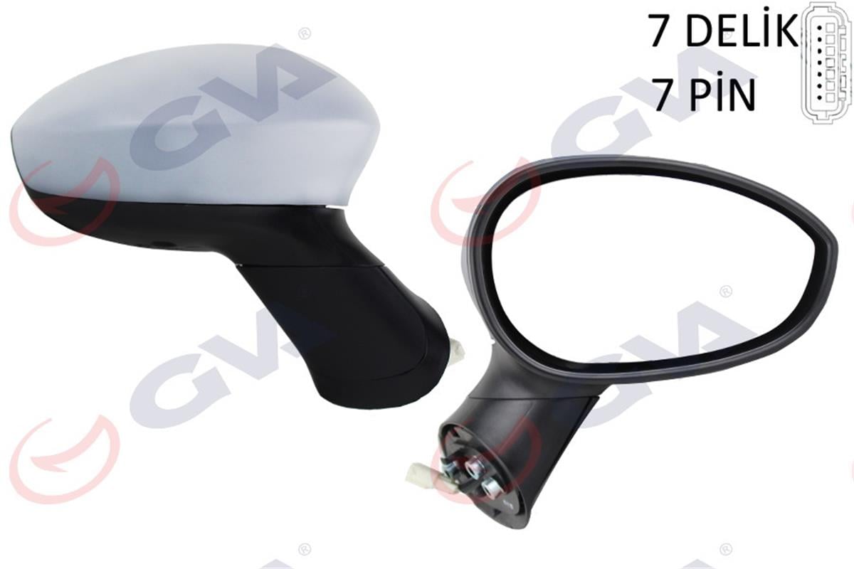Dış Dikiz Aynası Elektrikli Sağ Linea-Punto 05 Isıtmalı Astarlı Konveks Vm-6156E