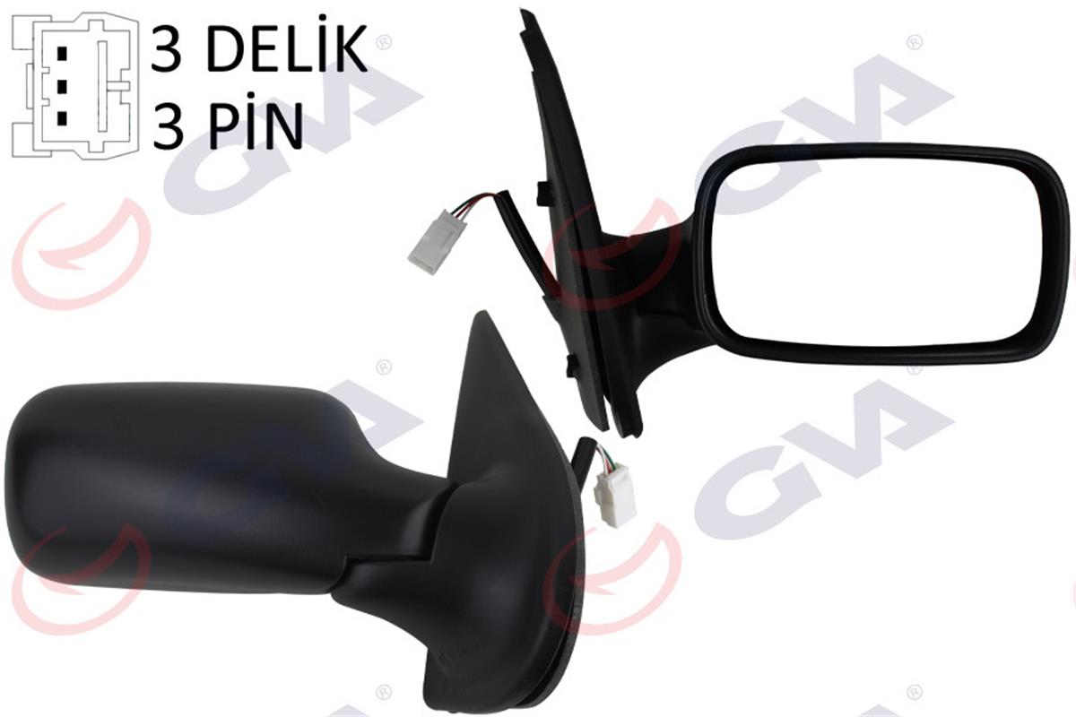 Dış Dikiz Aynası Elektrikli Sağ Palio 98-02 5 Kapı Vm-155E-5Dr