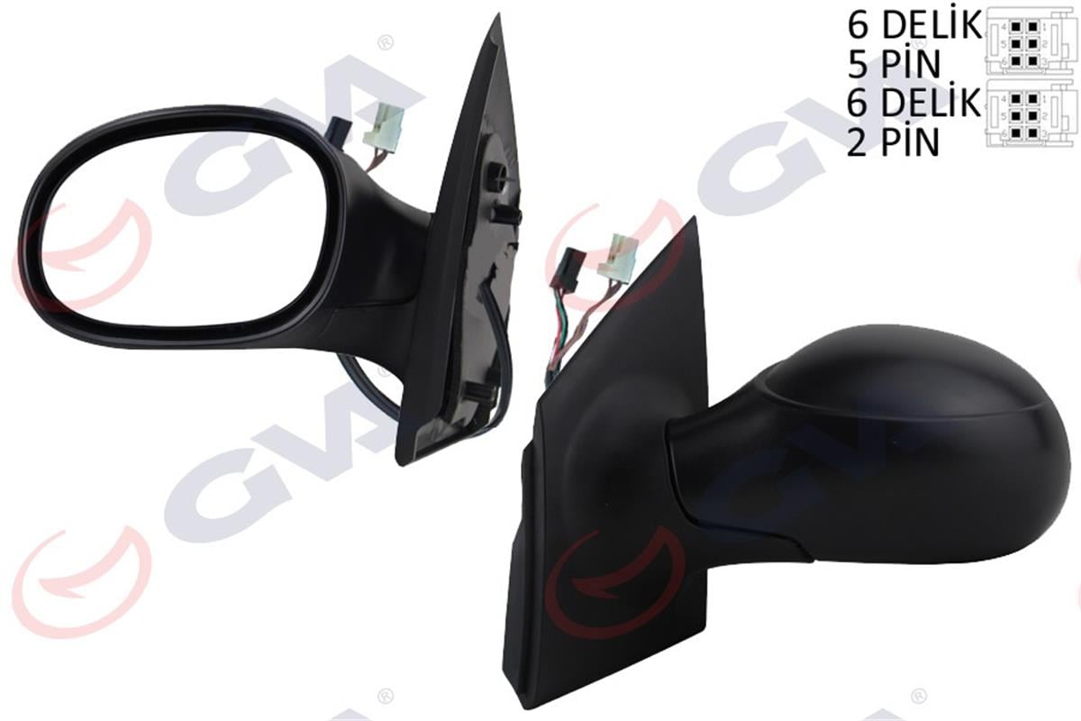 Dış Dikiz Aynası Elektrikli Sol C2 03 Vm-502Ehl