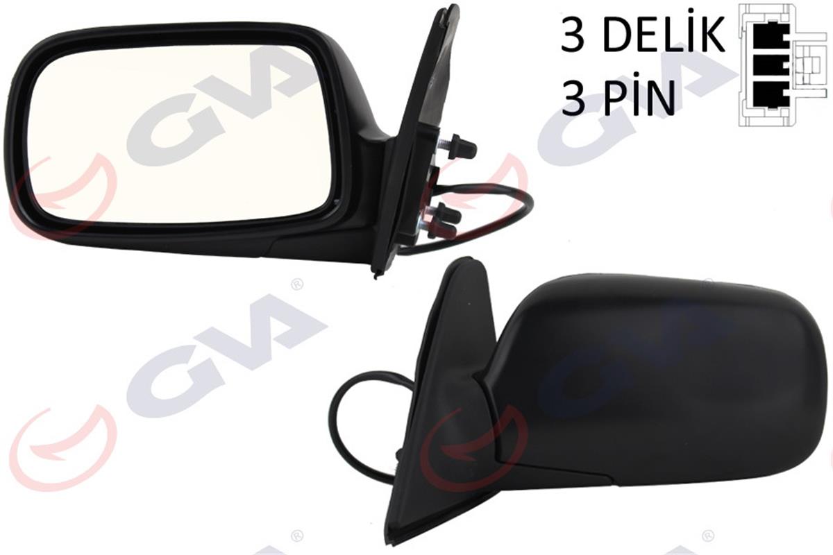 Dış Dikiz Aynası Elektrikli Sol Corolla 97-01 Vm-278El