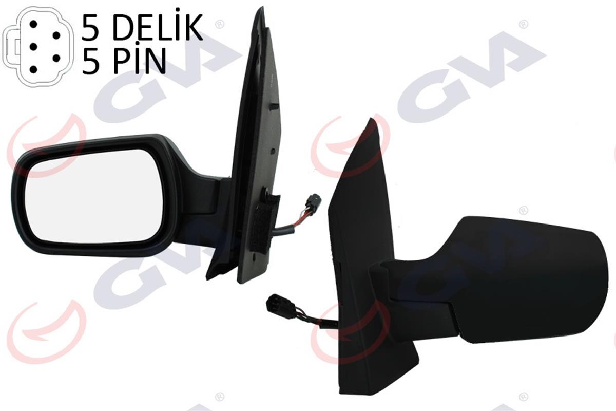 Dış Dikiz Aynası Elektrikli Sol Fiesta 02-05 Vm-312Ehl