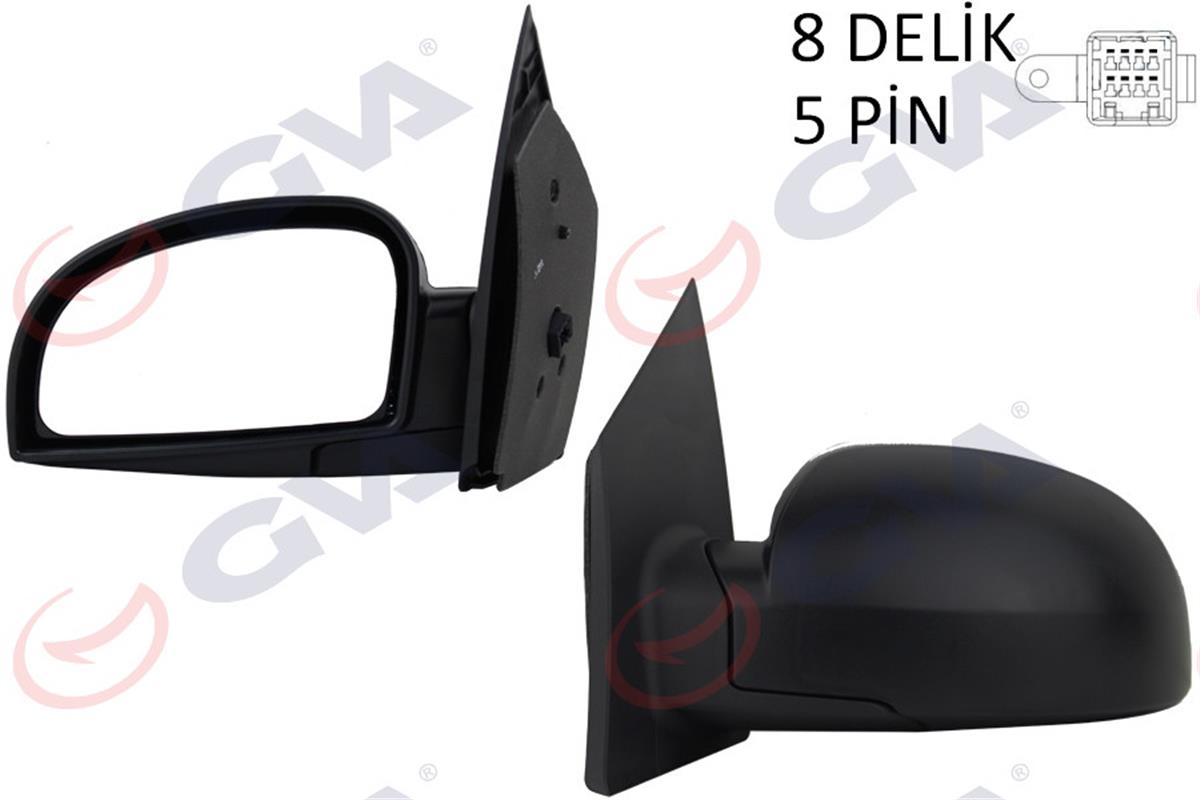 Dış Dikiz Aynası Elektrikli Sol Getz 02-06 Vm-452Ehl