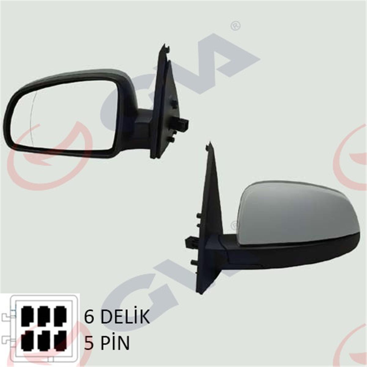 Dış Dikiz Aynası Elektrikli Sol Merıva 03 Astarlı Asferikli Vm-331Ehpal