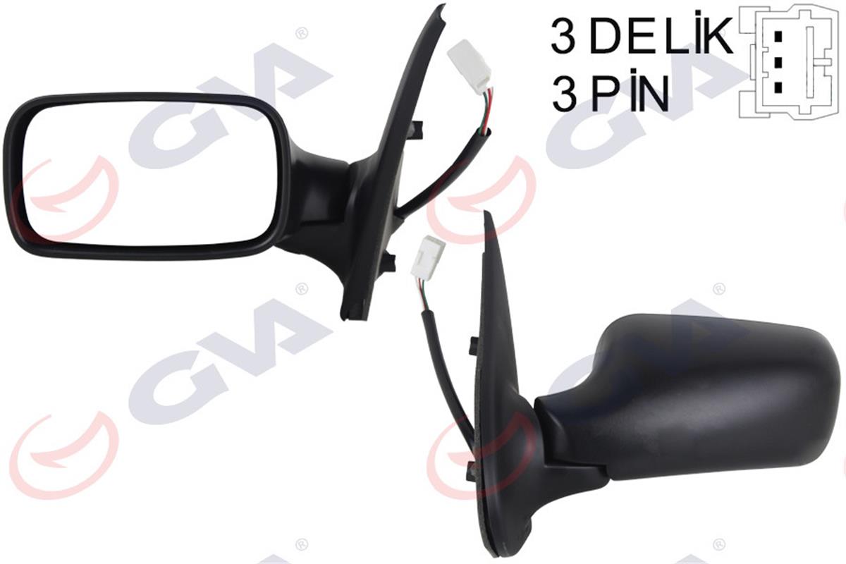 Dış Dikiz Aynası Elektrikli Sol Palio 98-02 5 Kapı Vm-155E-5Dl