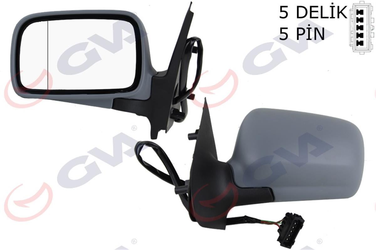 Dış Dikiz Aynası Elektrikli Sol Polo Clasiç 96=> ((Astarlı+Asferıklı)