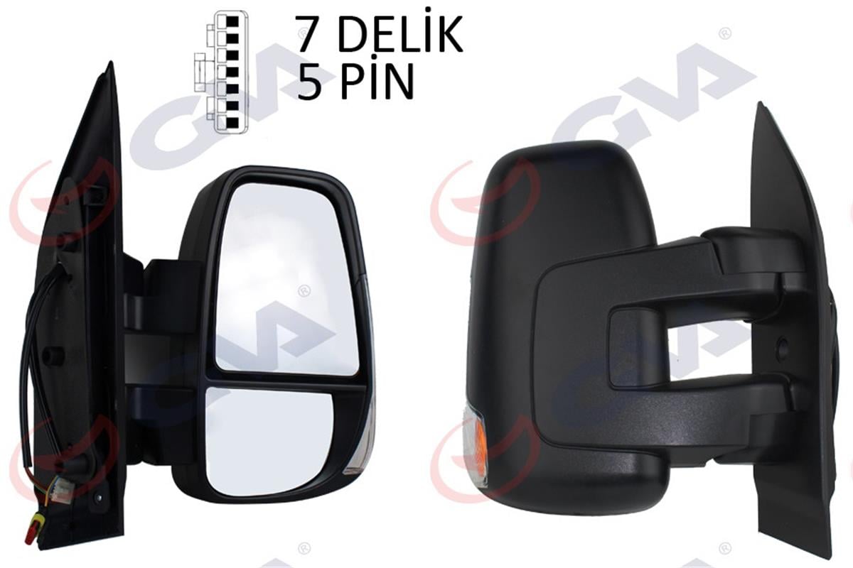 Dış Dikiz Aynası Mekanik Sağ Iveco Daıly 06-13 Kısa Kol Sinyalli Vm-6950R