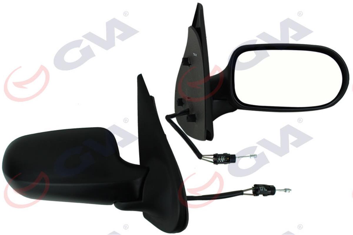 Dış Dikiz Aynası Mekanik Sağ Palio 98-03 Siyah Astarlı Konveks Vm-155P-5Dr