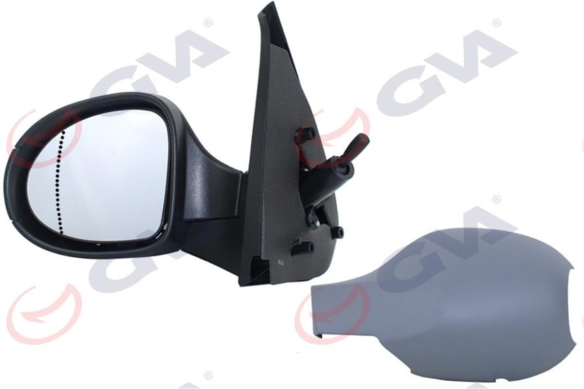 Dış Dikiz Aynası Mekanik Sol Clio Symbol Thalıa 09 Astarlı Vm-6124Pal