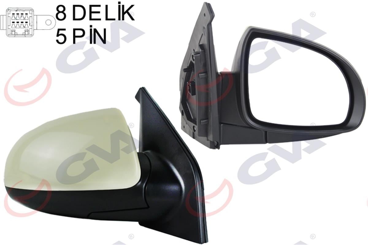 Dış Dikiz Aynası Sağ Pıcanto 06 Elektrikli Isıtmalı Astarlı Konveks Vm-753Ehpr