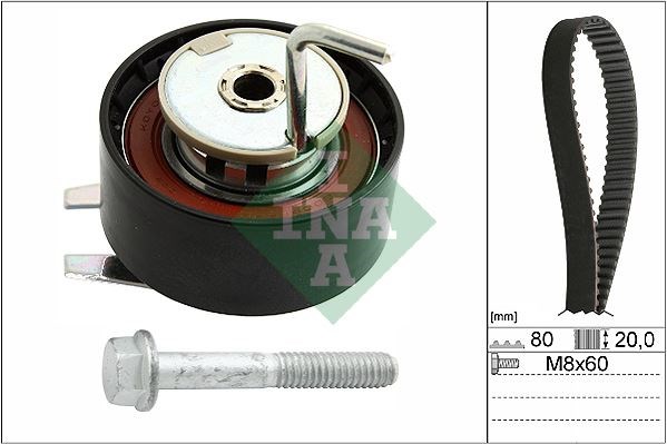 Land Rover Discovery 3 Triger Kayış Seti INA