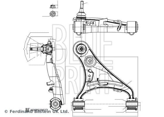 Land Rover Discovery IV Salıncak BLUEPRINT