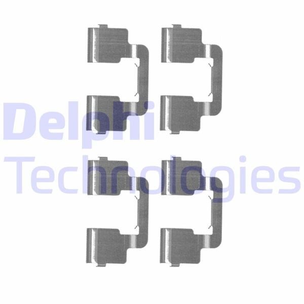 Citroen Dispatch Jumpy Fiat Scudo Peugeot Expert Arka Fren Balata Montaj Takımı DELPHI