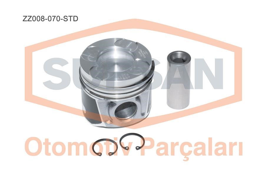 Fiat Doblo Palio Albea Punto Piston 1.3 Multijet 16V / 1.3 JTD 16V SUPSAN